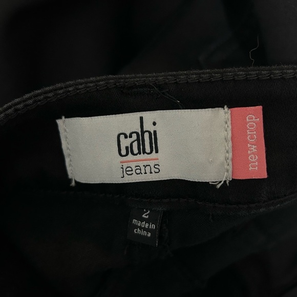 CAbi Charcoal Cropped Jeans - Picture 5 of 8